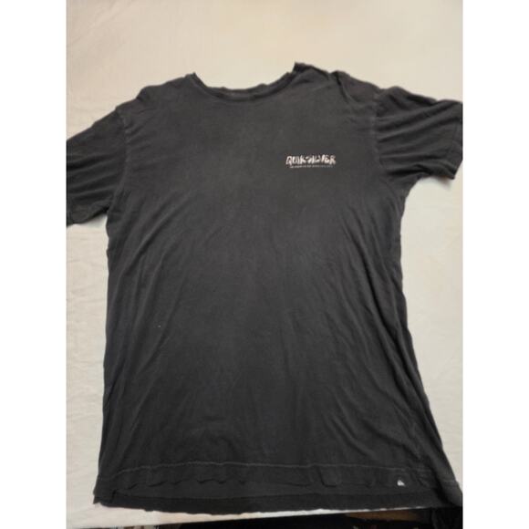 Quicksilver Men's Size Large Black Short Sleeve T-Shirt - Picture 4 of 5
